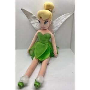 Disney Tinkerbell Fairy Doll Plush Stuffed Toy 20" Peterpan